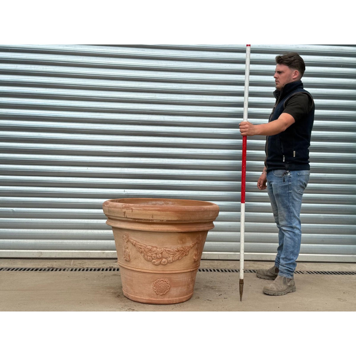 Terracotta Tuscan Pots | Garland | 80cm Diameter 1 Terracotta Tuscan Pots | Garland | 80cm Diameter