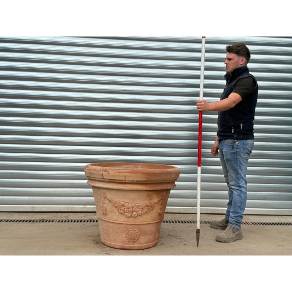 Terracotta Tuscan Pots | Garland | 80cm Diameter